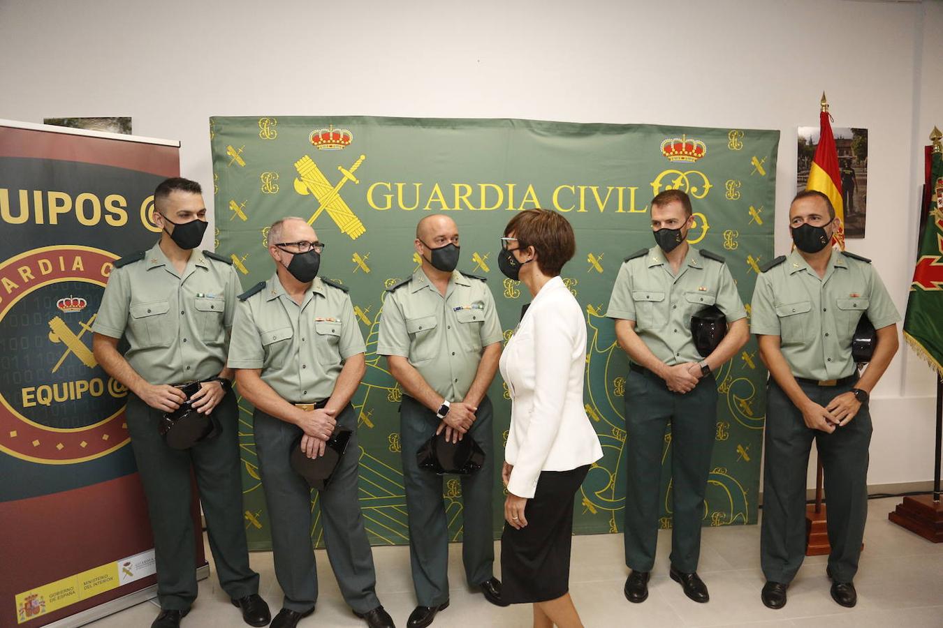 Los equipos @ de la Guardia Civil contra la ciberdelincuencia en Córdoba, en imágenes