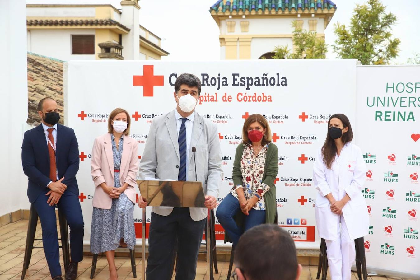 La presentación de la primera donación de órganos en la Cruz Roja de Córdoba, en imágenes