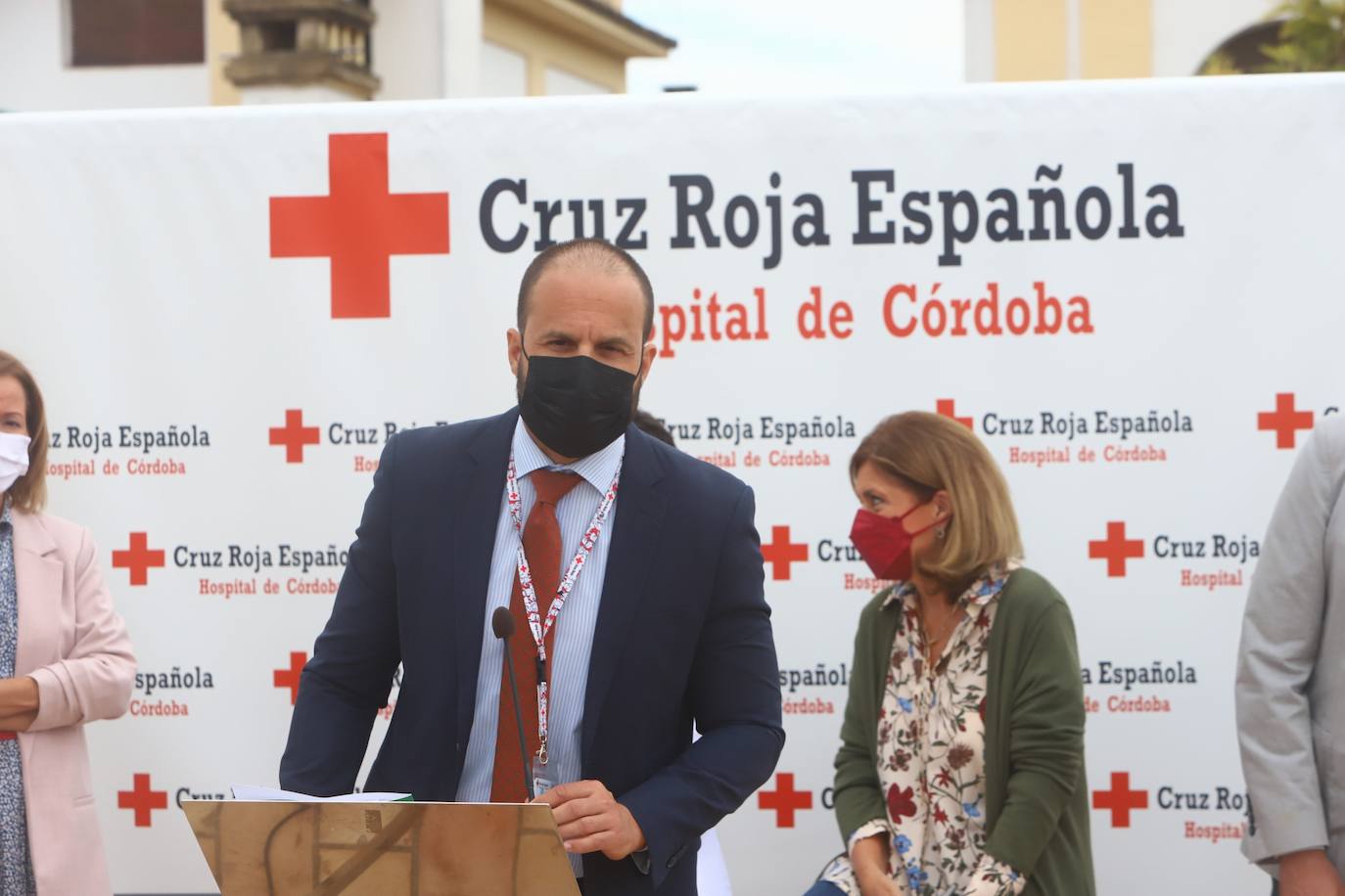 La presentación de la primera donación de órganos en la Cruz Roja de Córdoba, en imágenes