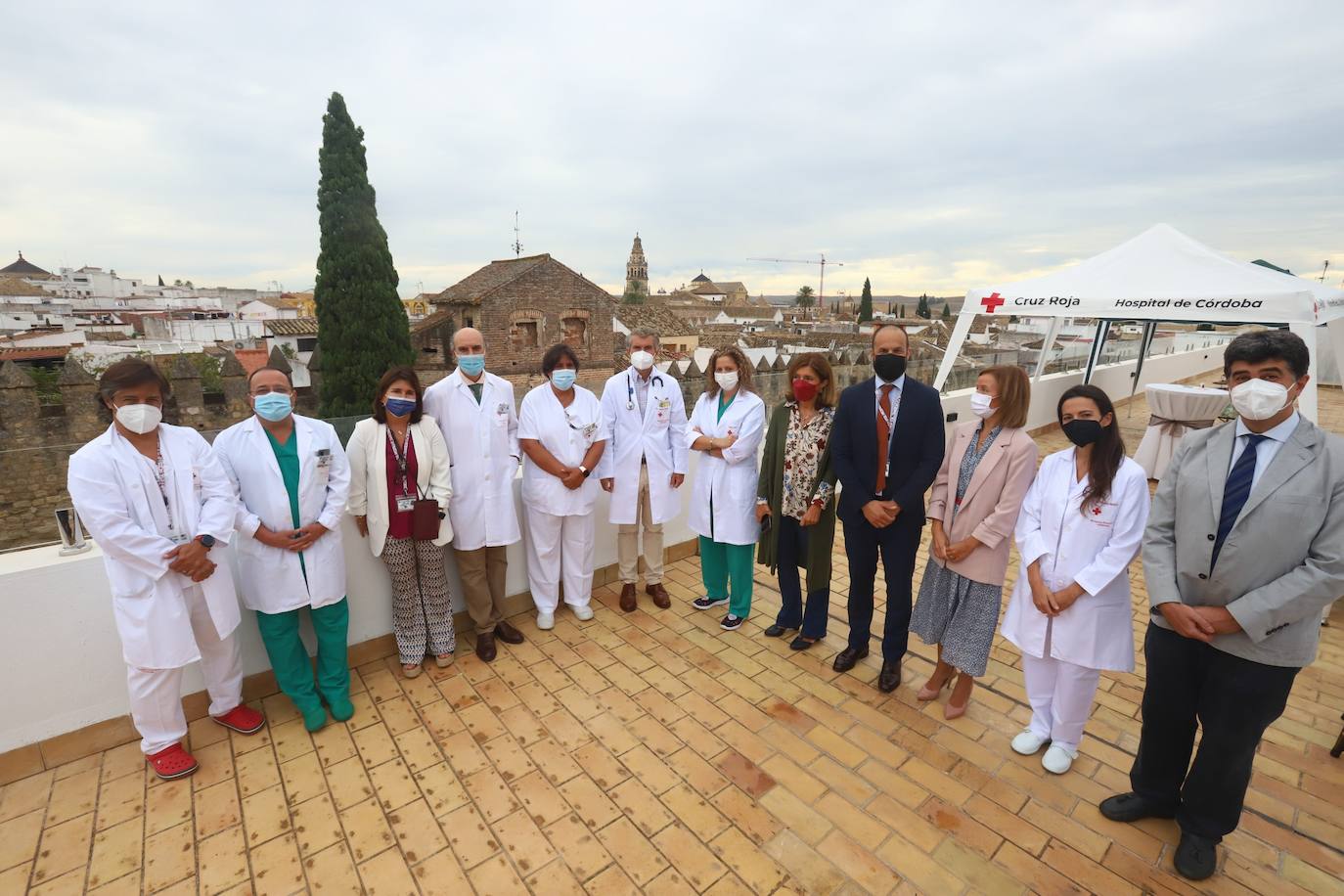 La presentación de la primera donación de órganos en la Cruz Roja de Córdoba, en imágenes