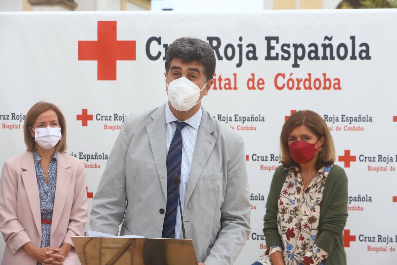 La presentación de la primera donación de órganos en la Cruz Roja de Córdoba, en imágenes