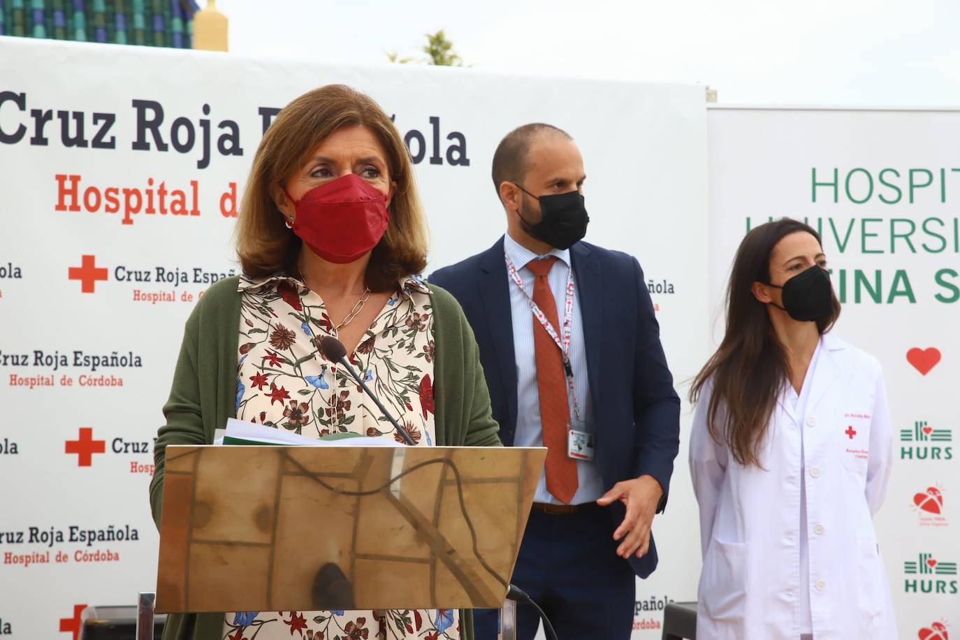 La presentación de la primera donación de órganos en la Cruz Roja de Córdoba, en imágenes