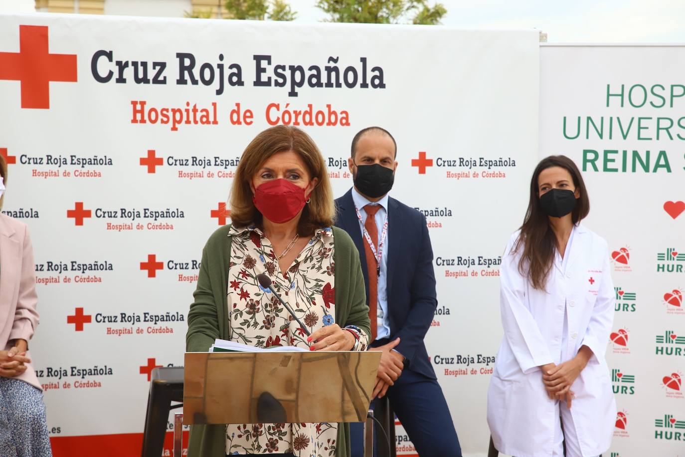 La presentación de la primera donación de órganos en la Cruz Roja de Córdoba, en imágenes