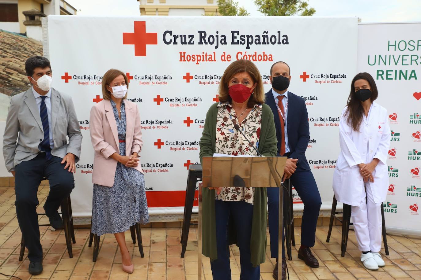 La presentación de la primera donación de órganos en la Cruz Roja de Córdoba, en imágenes