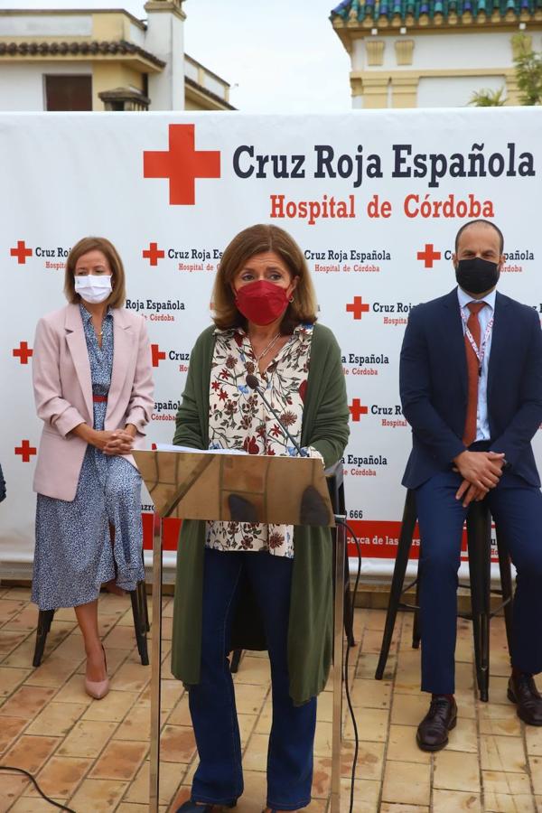 La presentación de la primera donación de órganos en la Cruz Roja de Córdoba, en imágenes