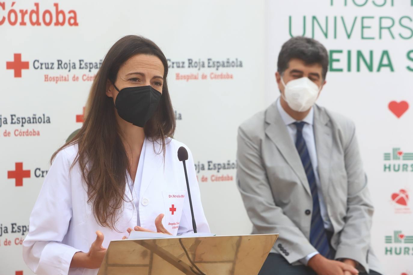 La presentación de la primera donación de órganos en la Cruz Roja de Córdoba, en imágenes