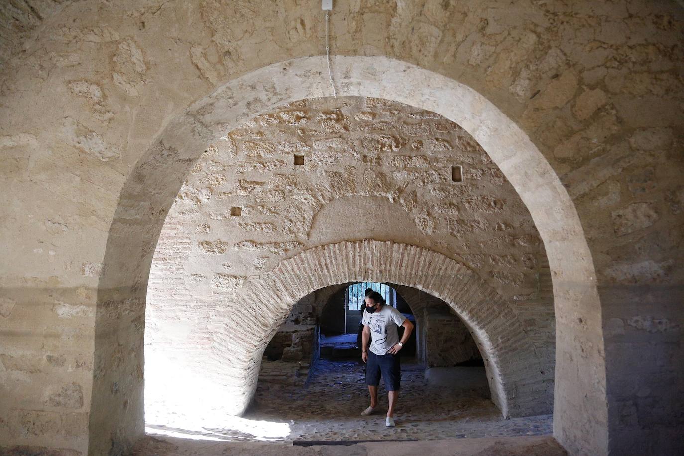 En imágenes, la vegetación tapa los molinos del Guadalquivir en Córdoba