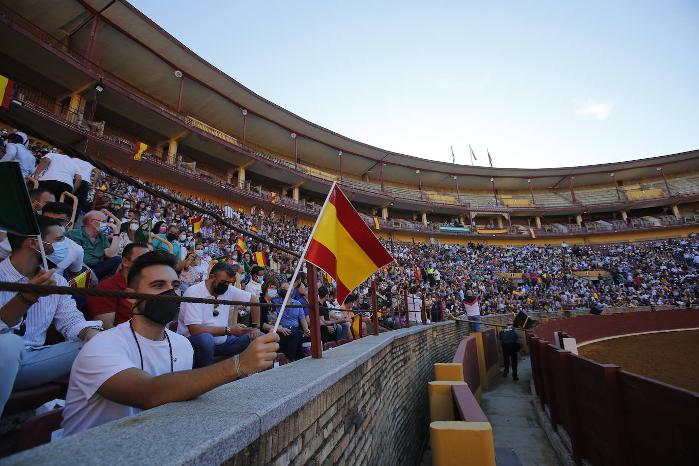 La exhibición de la Guardia Civil en la plaza de toros de Córdoba, en imágenes