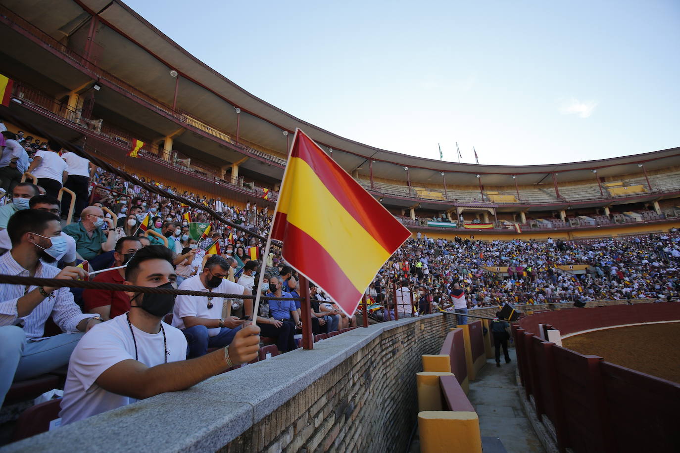 La exhibición de la Guardia Civil en la plaza de toros de Córdoba, en imágenes