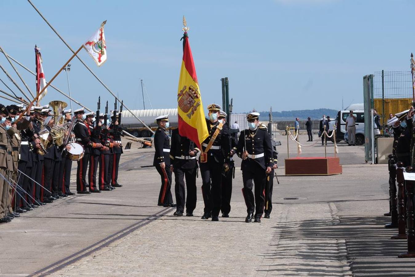 FOTOS: Así ha sido el homenaje en Cádiz que ha conmemorado del 450 aniversario de la batalla de Lepanto