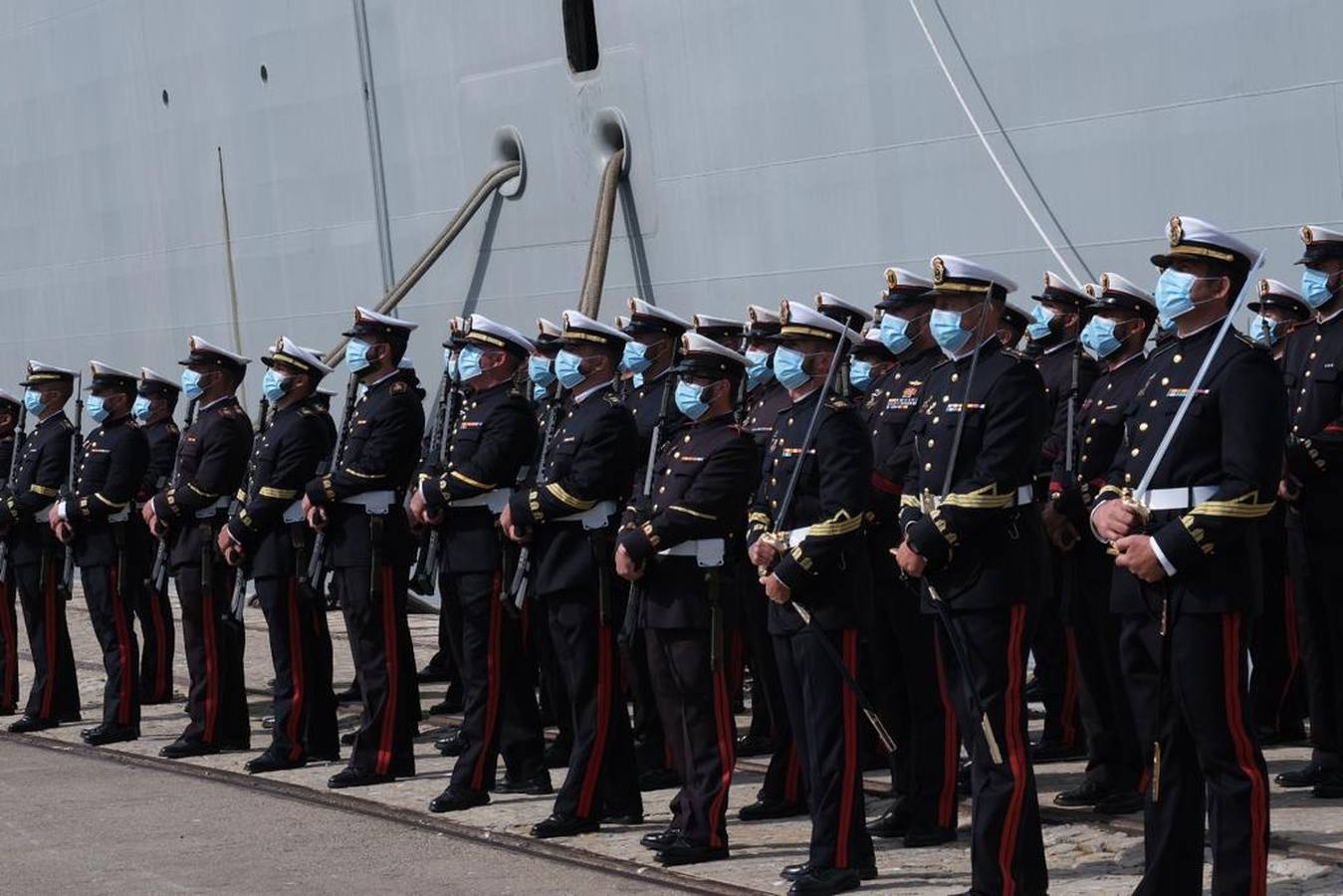 FOTOS: Así ha sido el homenaje en Cádiz que ha conmemorado del 450 aniversario de la batalla de Lepanto