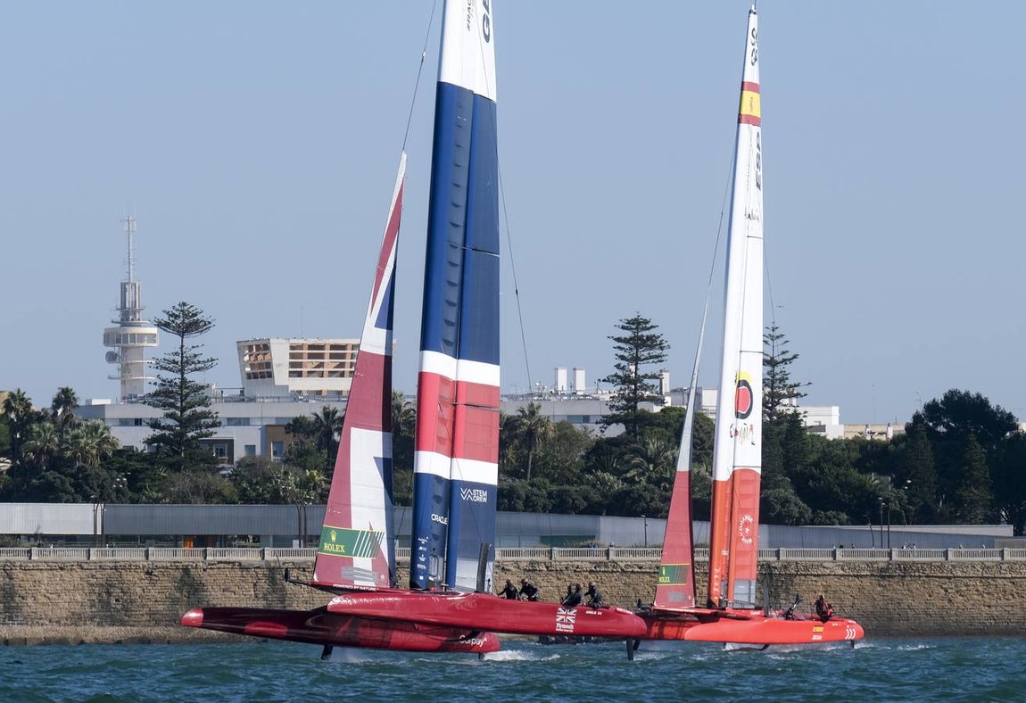 Fotos: Así ha sido la primera jornada de la SailGP en Cádiz