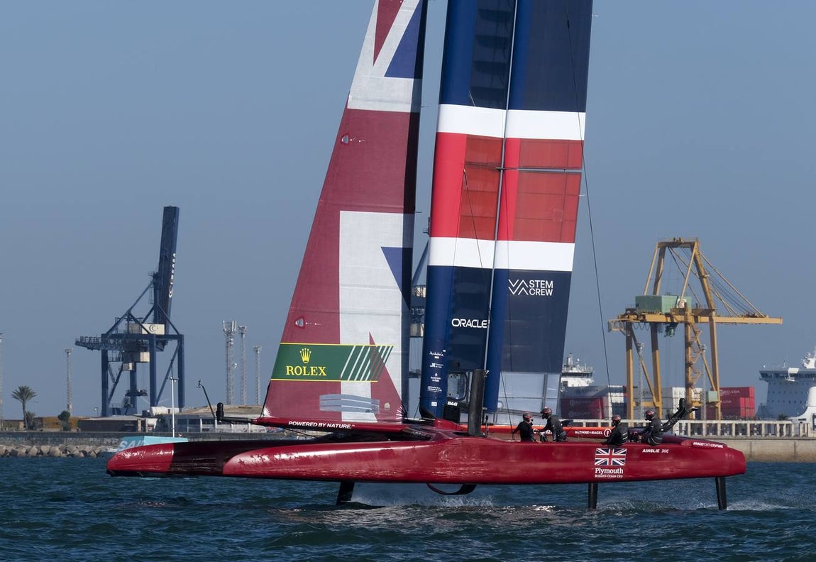 Fotos: Así ha sido la primera jornada de la SailGP en Cádiz