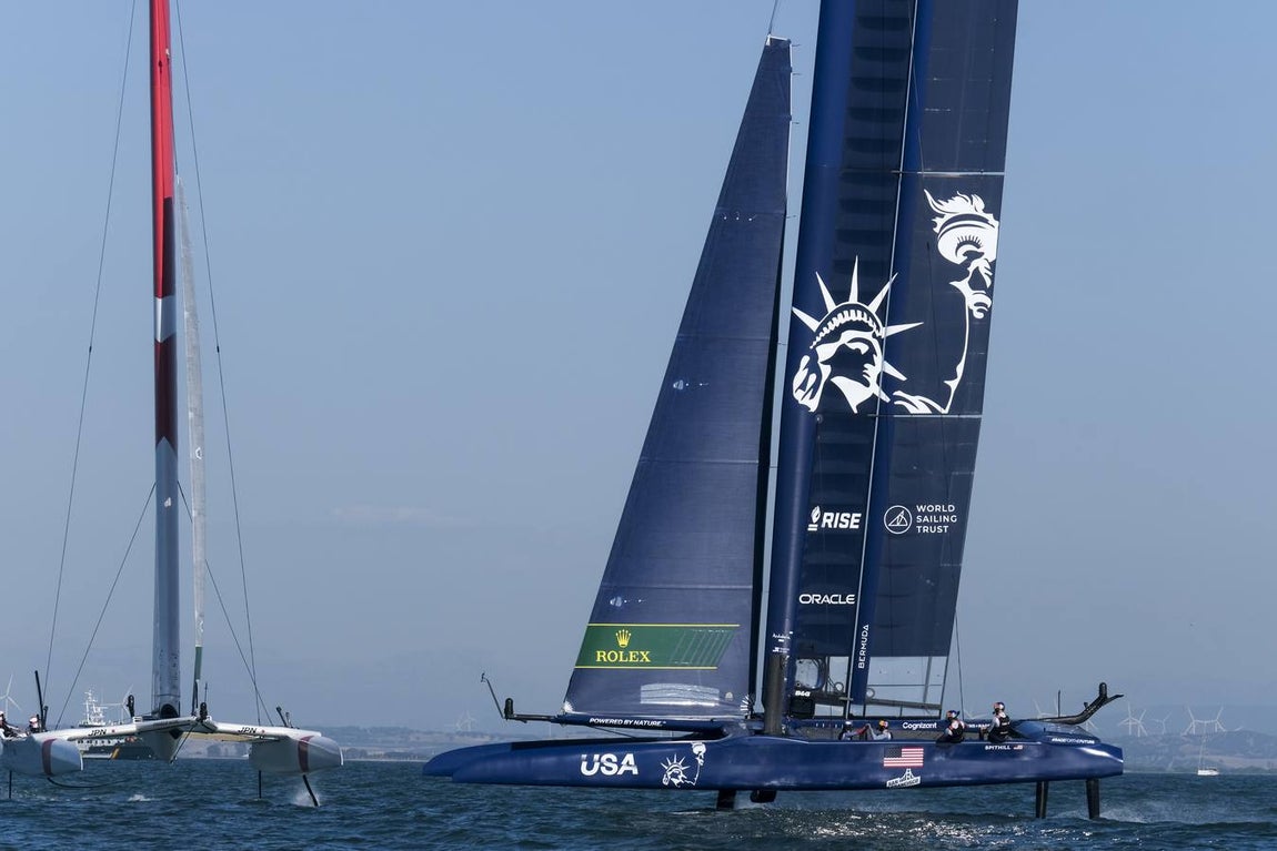 Fotos: Así ha sido la primera jornada de la SailGP en Cádiz