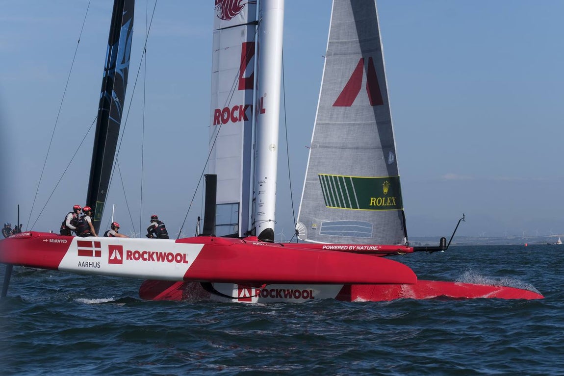 Fotos: Así ha sido la primera jornada de la SailGP en Cádiz
