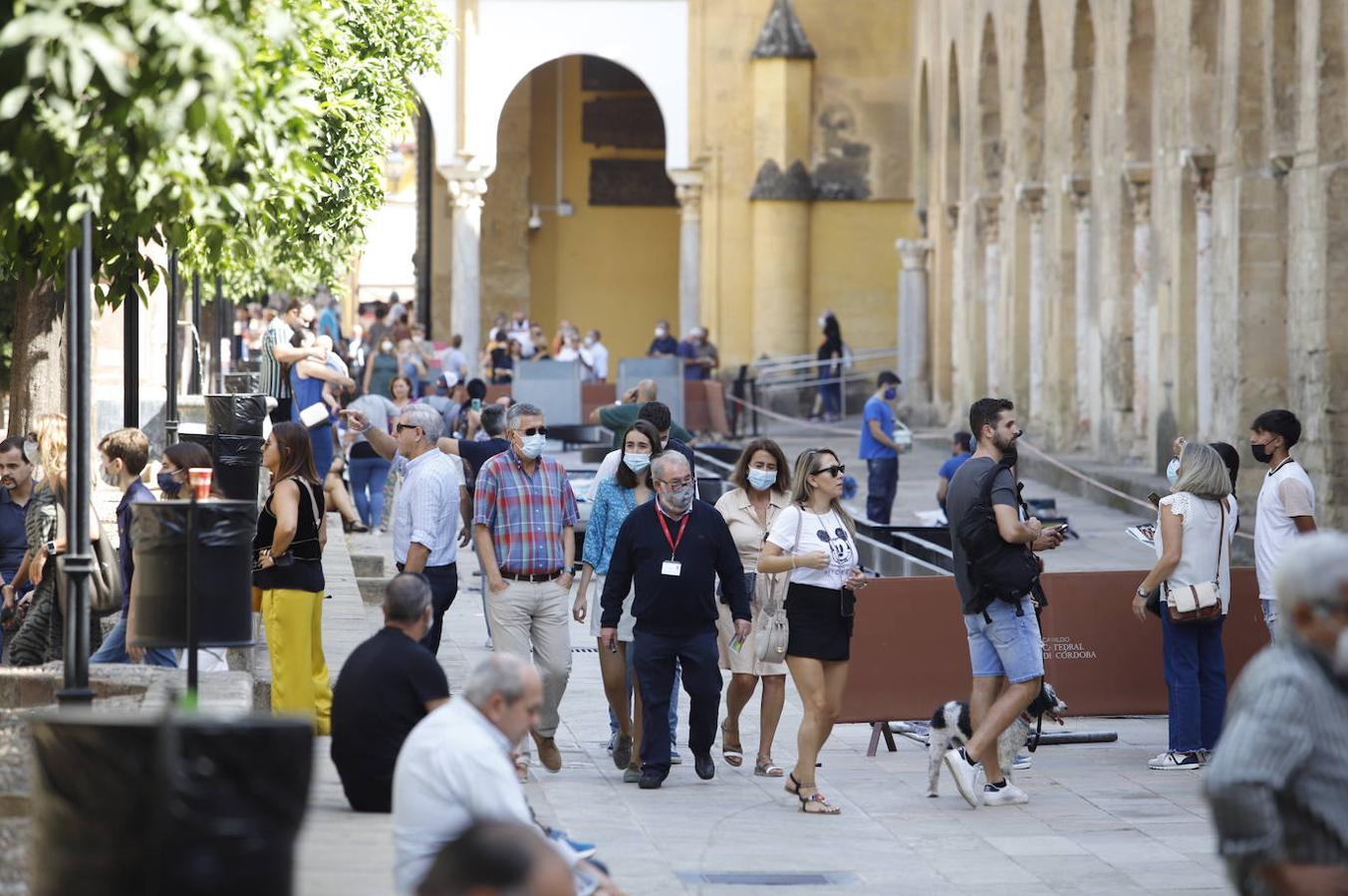 El turismo en Córdoba en el Puente del Pilar, en imágenes