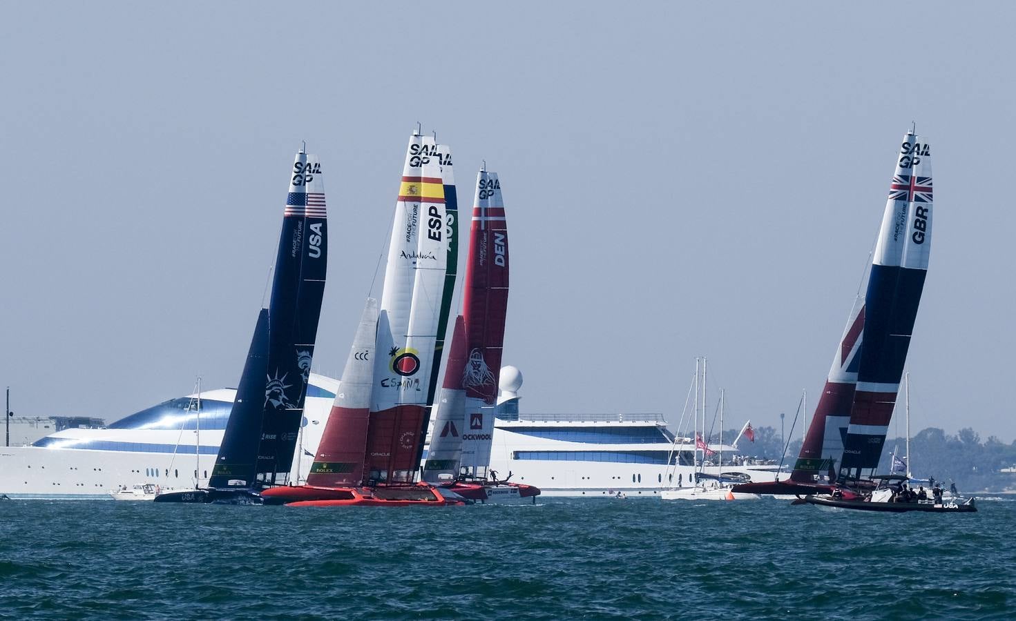 Fotos: La regata SailGP en Cádiz