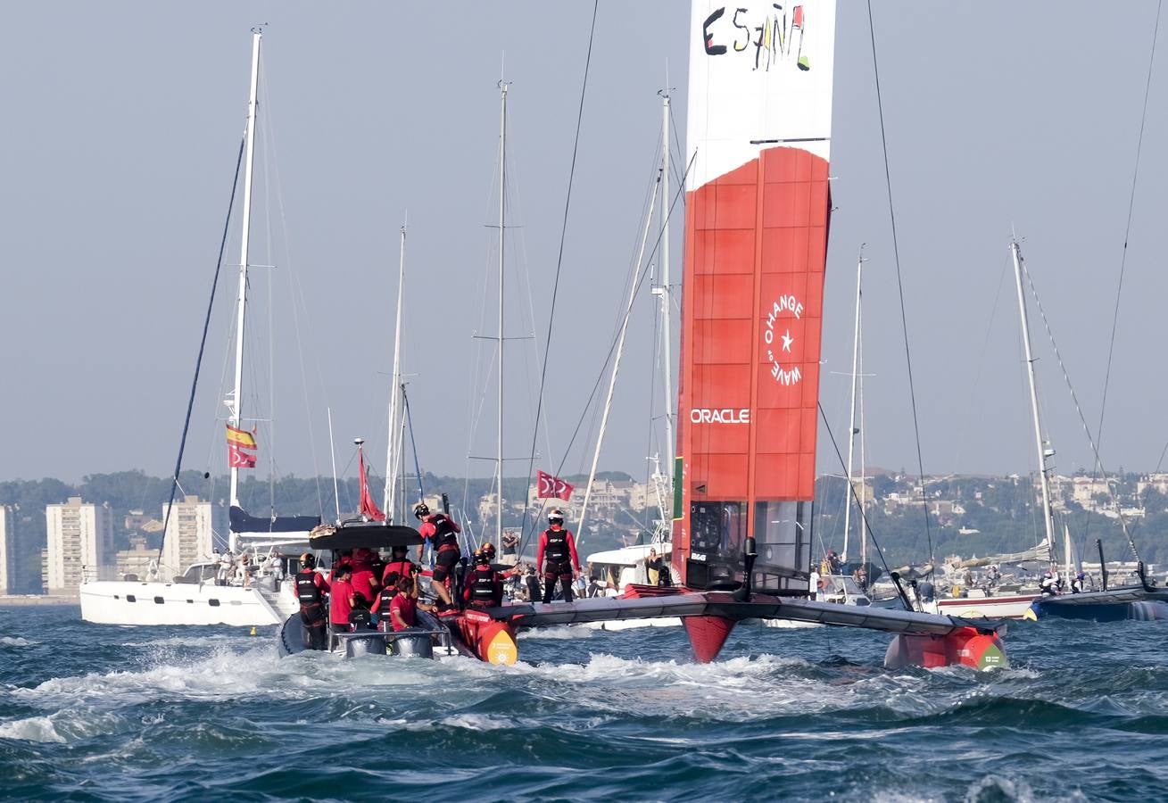 Fotos: La regata SailGP en Cádiz