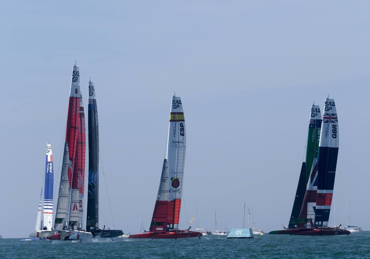 Fotos: La regata SailGP en Cádiz