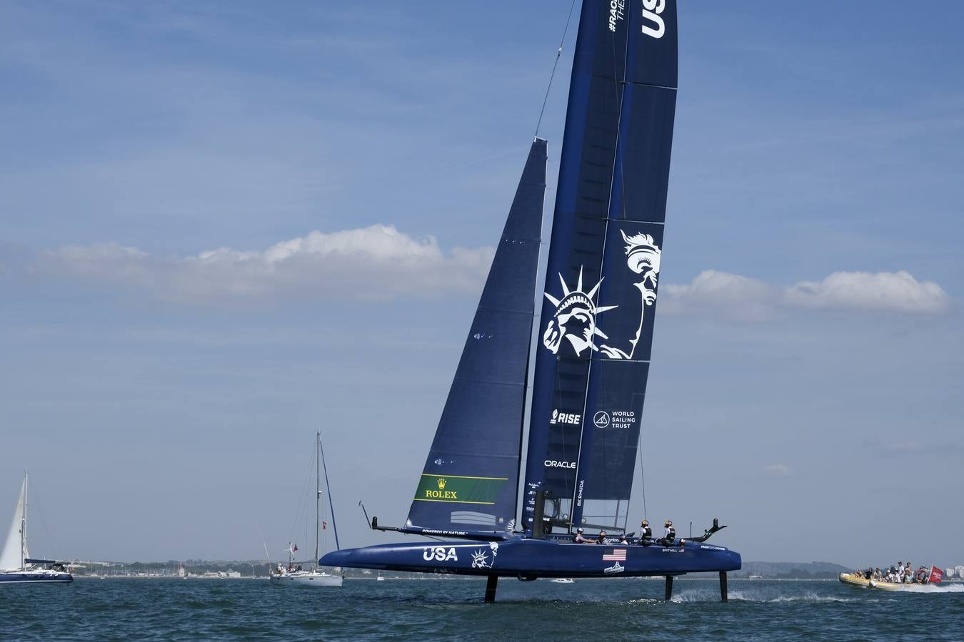 Fotos: La regata SailGP en Cádiz