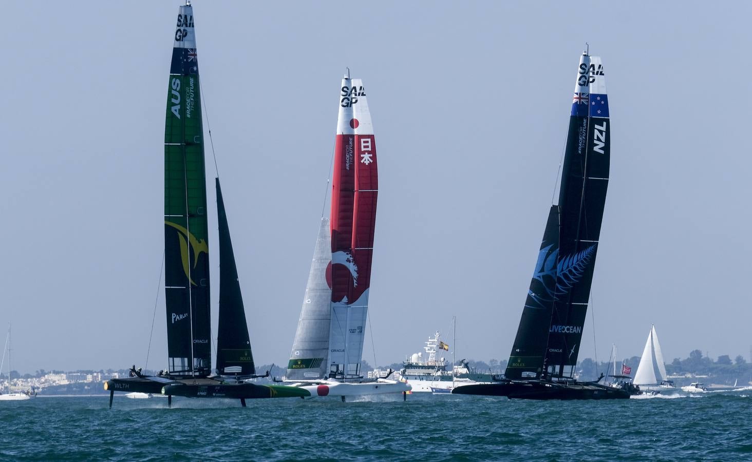 Fotos: La regata SailGP en Cádiz