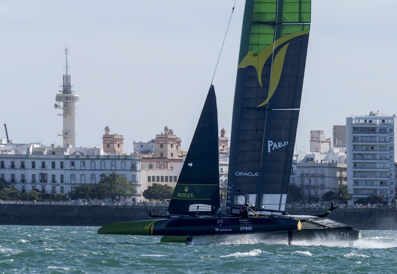 FOTOS: La regata SailGP se despide con espectáculo de Cádiz