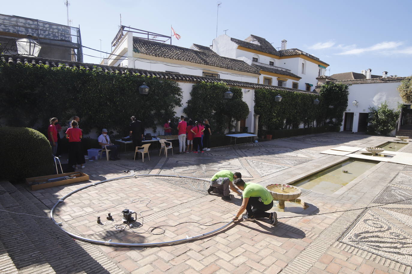 Los preparativos de Festival Flora de Córdoba 2021, en imágenes