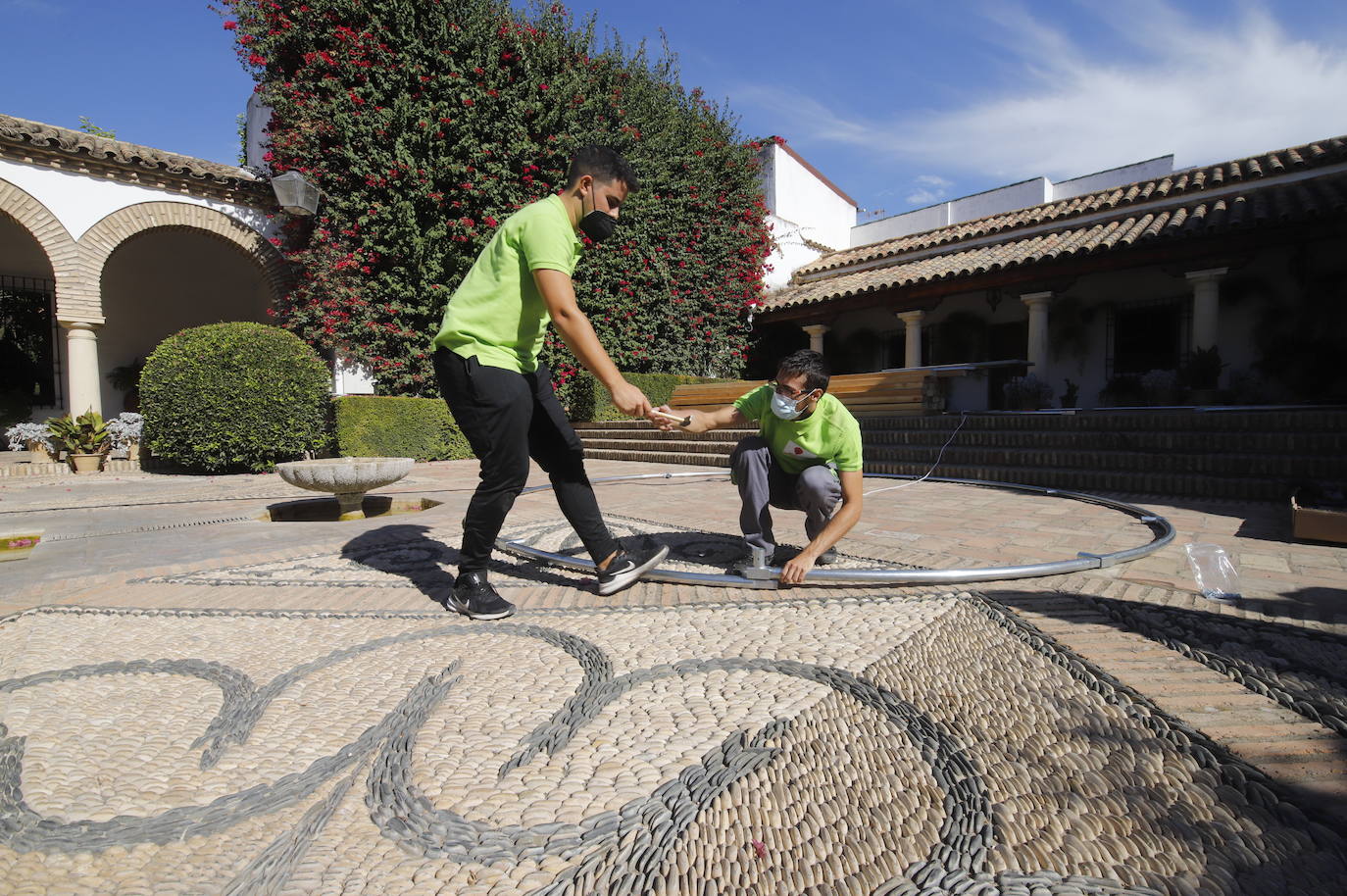 Los preparativos de Festival Flora de Córdoba 2021, en imágenes