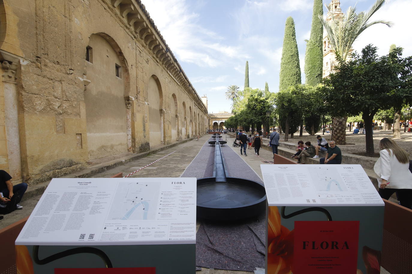 Los preparativos de Festival Flora de Córdoba 2021, en imágenes