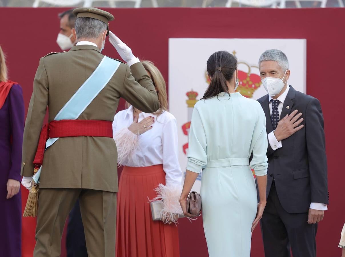 El desfile militar del Día de la Hispanidad 2021, en imágenes