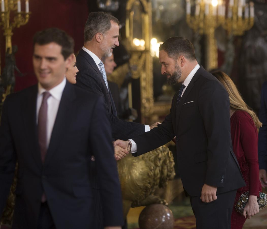 El presidente de Vox, Santiago Abascal. 