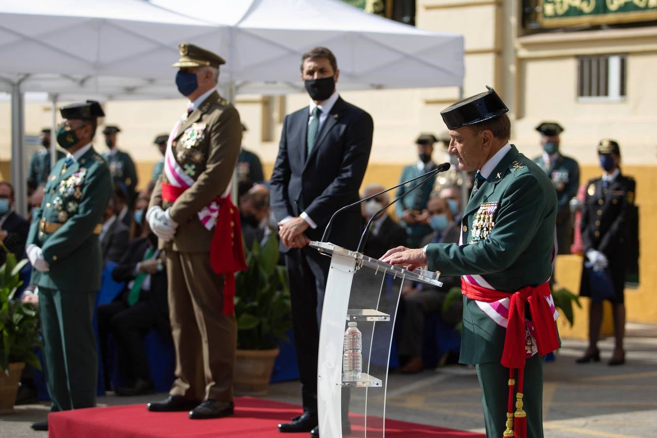 En imágenes, la Guardia Civil celebra el día de su patrona en Sevilla