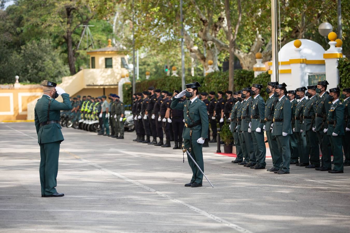 En imágenes, la Guardia Civil celebra el día de su patrona en Sevilla