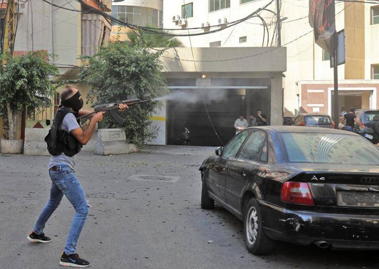 Al menos seis muertos en Beirut en los choques sectarios más graves de los últimos años