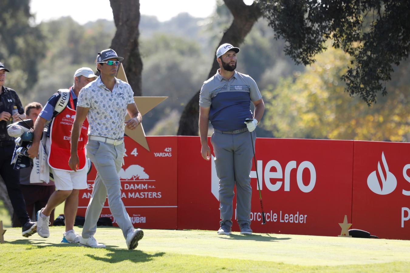 FOTOS: Jon Rahm, foco de atención del Andalucía Master en Valderrama