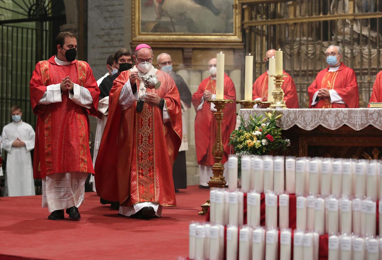 Todas las imágenes del acto penitencial en la catedral de Toledo