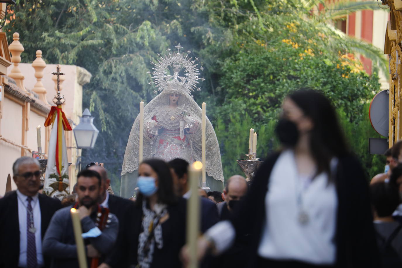 El rosario de María Santísma de la Paz y Esperanza de Córdoba, en imágenes