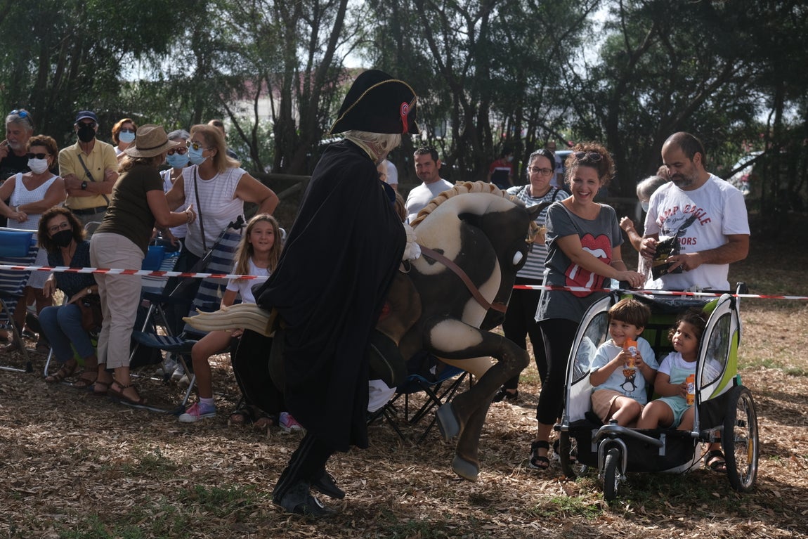 Representación de la batalla del Trocadero