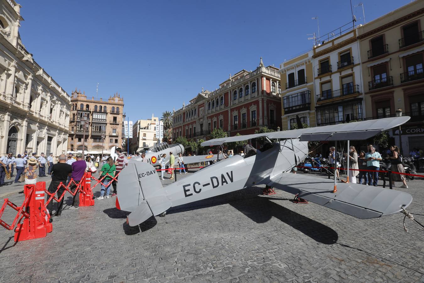 En imágenes, Tablada aterriza en la Plaza de San Francisco