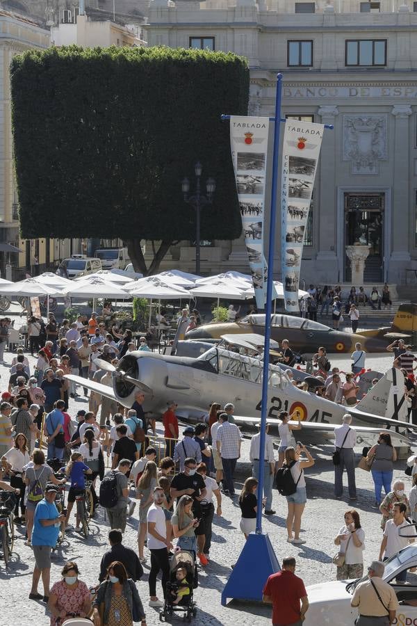 En imágenes, Tablada aterriza en la Plaza de San Francisco