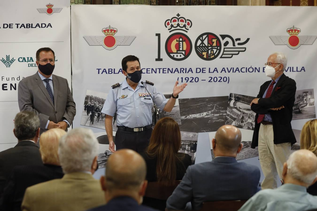 En imágenes, Tablada aterriza en la Plaza de San Francisco