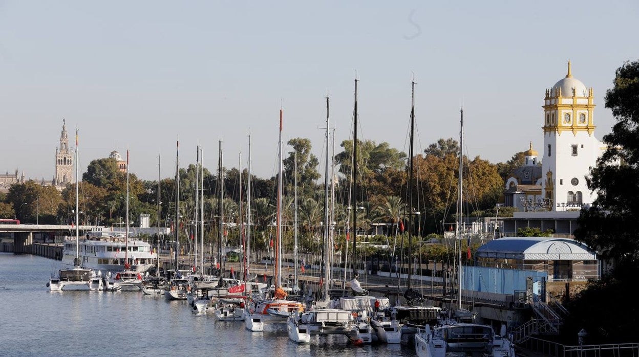 Los veleros que emularán a Magallanes y Elcano ya están en Sevilla