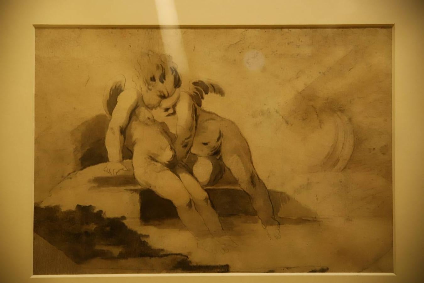 Verdiguier, el dibujo que prefigura la escultura se muestra en el Museo de Bellas Artes de Córdoba