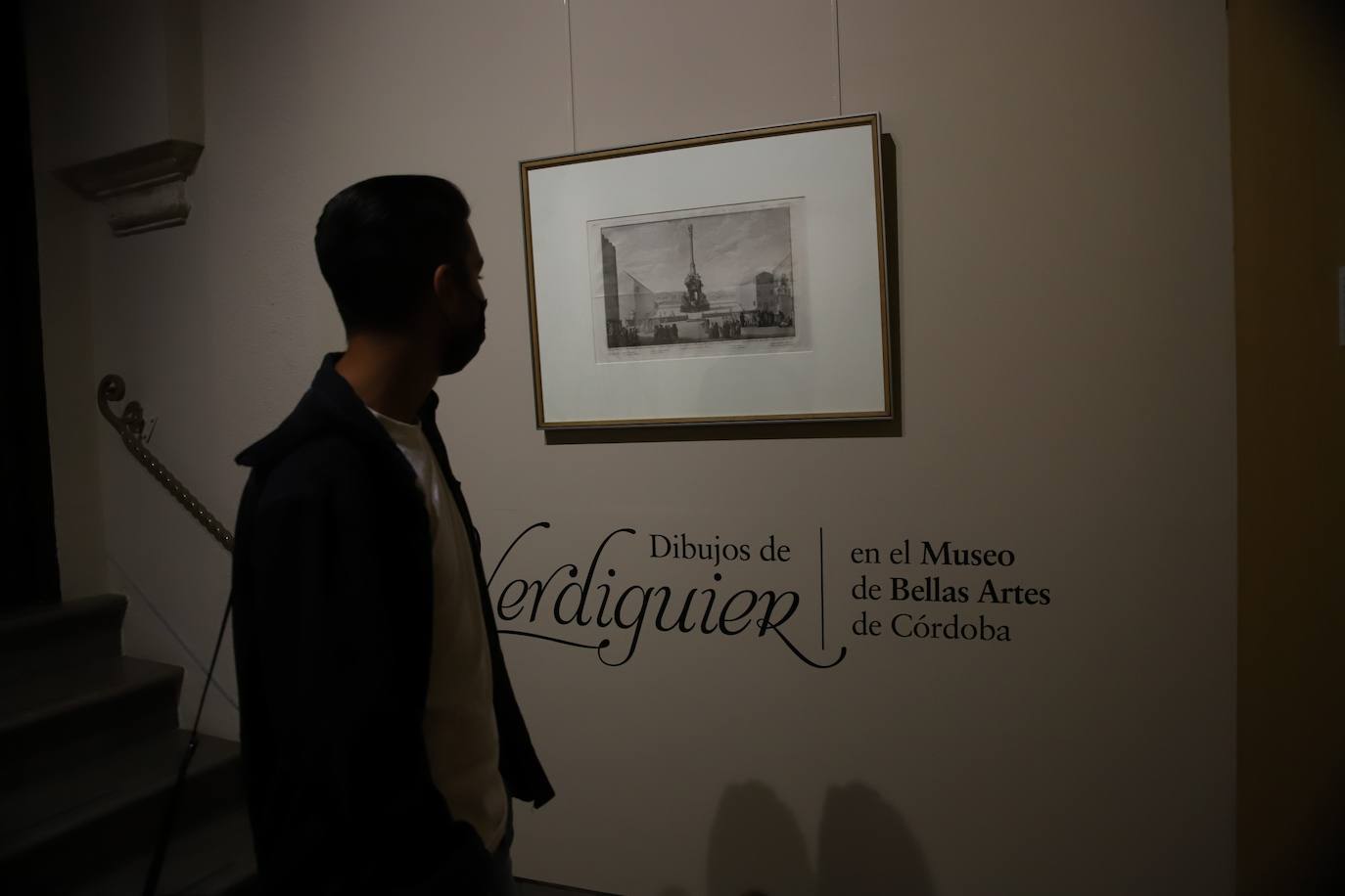 La exposición de dibujos de Verdiguier en Córdoba, en imágenes