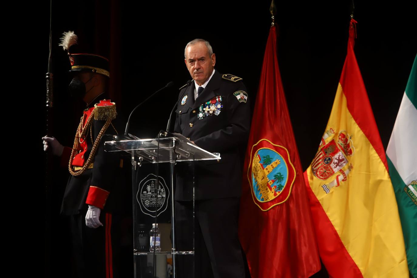 El acto de la Policía Local de Córdoba por el día de San Rafael, en imágenes