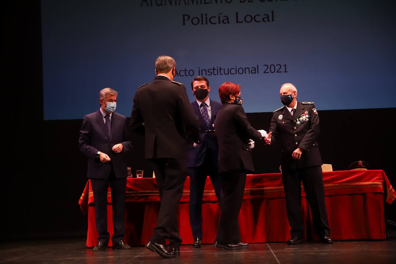 El acto de la Policía Local de Córdoba por el día de San Rafael, en imágenes