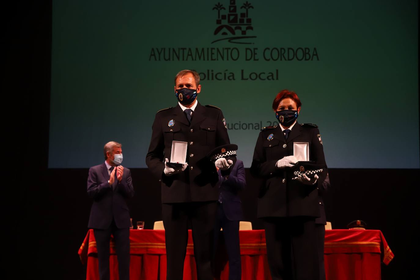 El acto de la Policía Local de Córdoba por el día de San Rafael, en imágenes