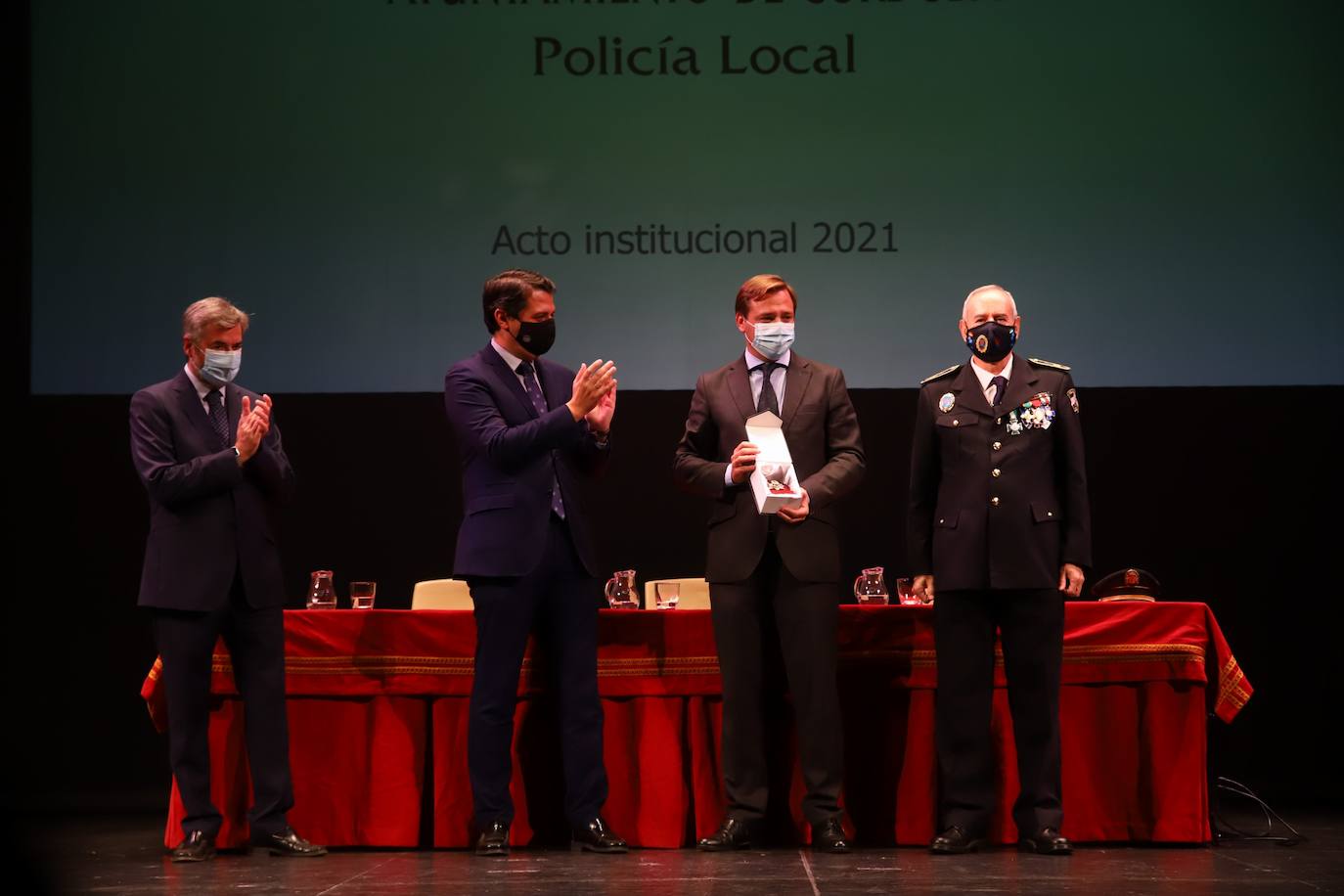 El acto de la Policía Local de Córdoba por el día de San Rafael, en imágenes