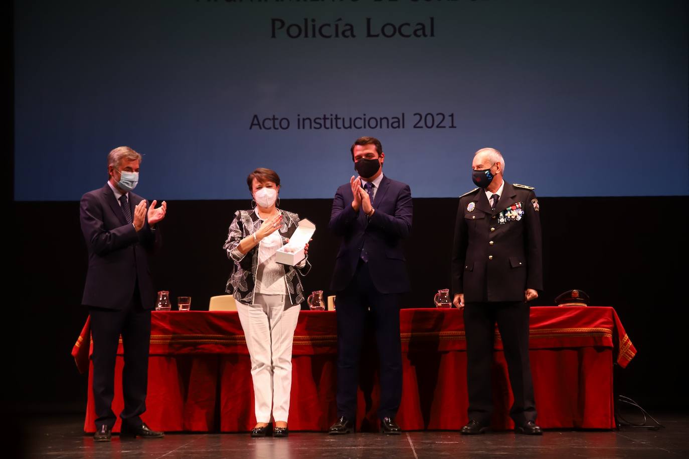 El acto de la Policía Local de Córdoba por el día de San Rafael, en imágenes