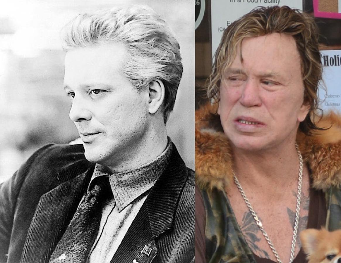 Mickey Rourke. 